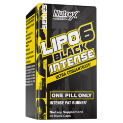 Lipo 6 Black Intense Ultra Concentrate 60 cápsulas - Nutrex