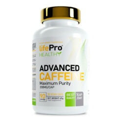 Advanced Caffeine 200mg 90 Vegancaps - Life Pro