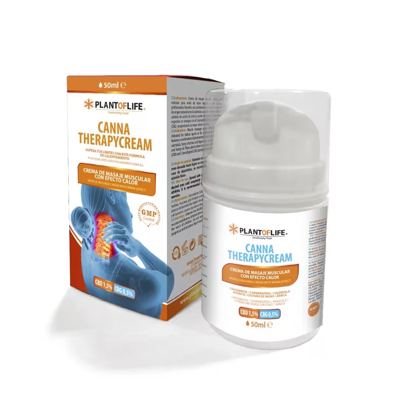 Crema Efecto Calor Canna Therapycream 50g - Plant of Life